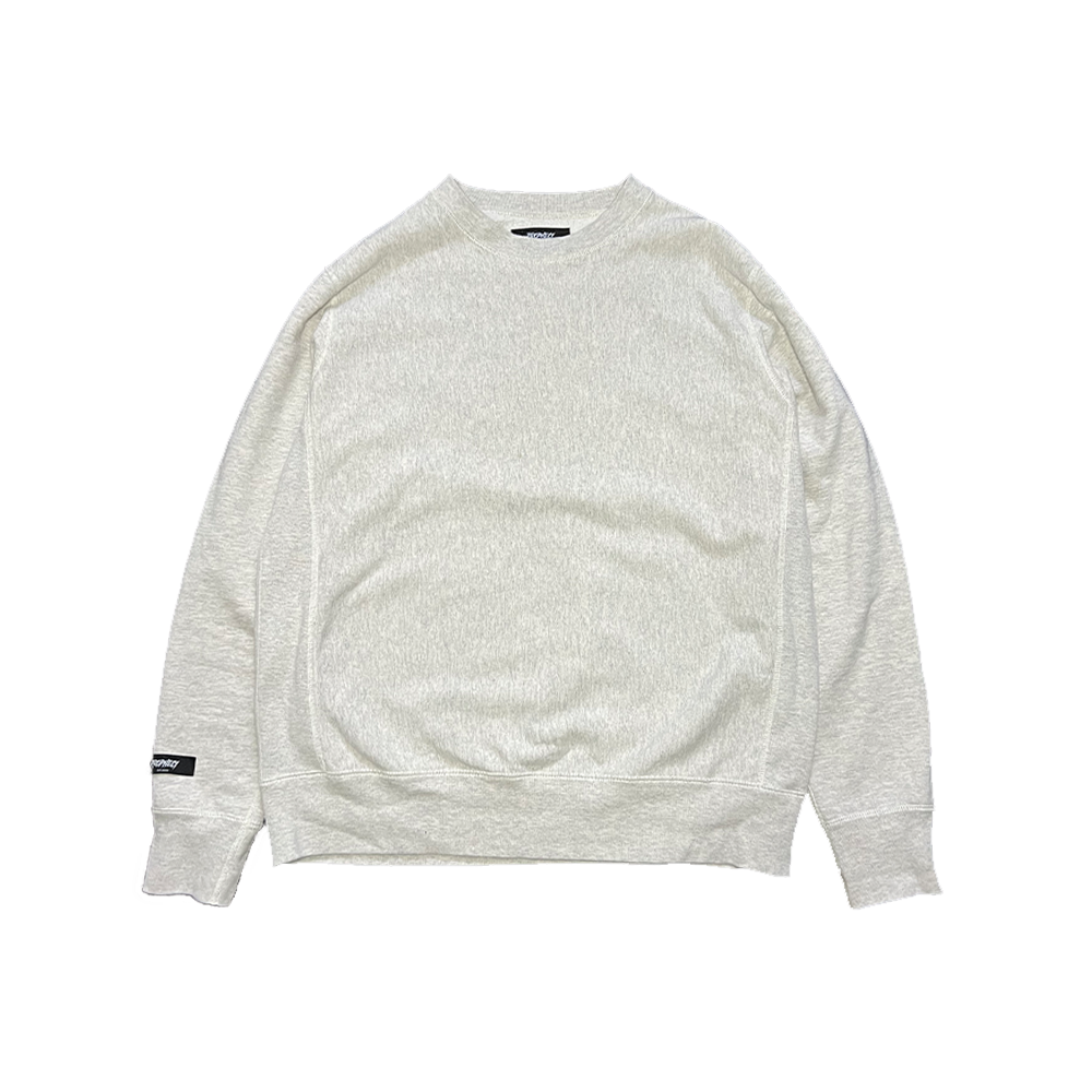 Grey crew neck online sweater